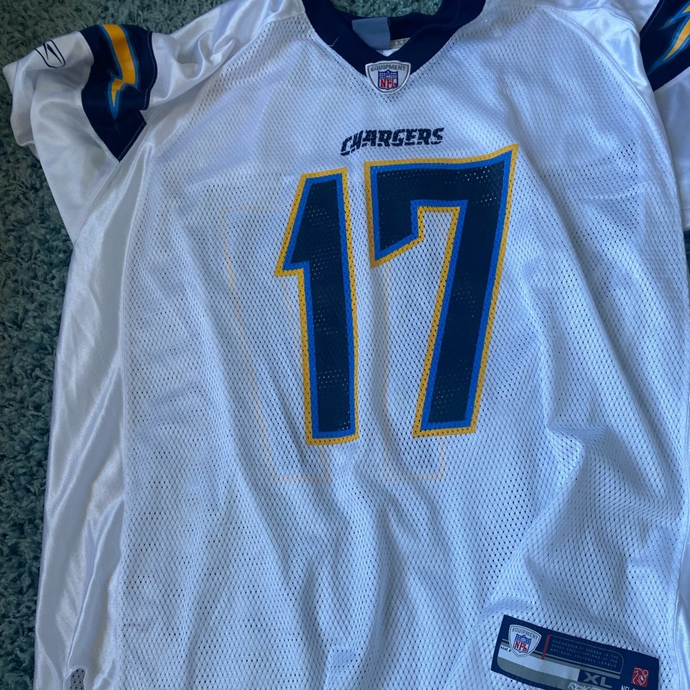 Chargers Rivers Jersey. NFL official. XL
